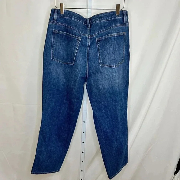 Talbots Size 12 Blue Modern Ankle Denim Jean Pants - Picture 2 of 8